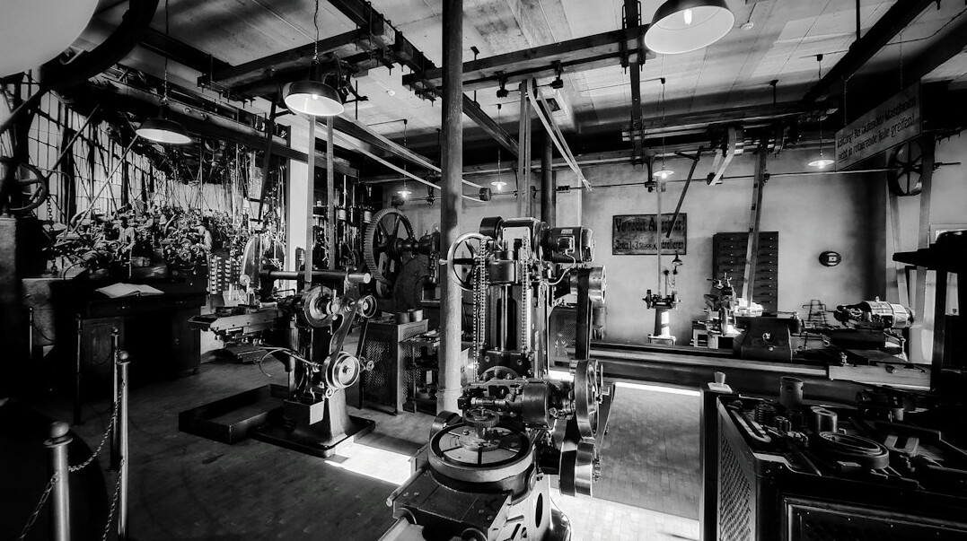 Film and broadcast equipment on a production floor