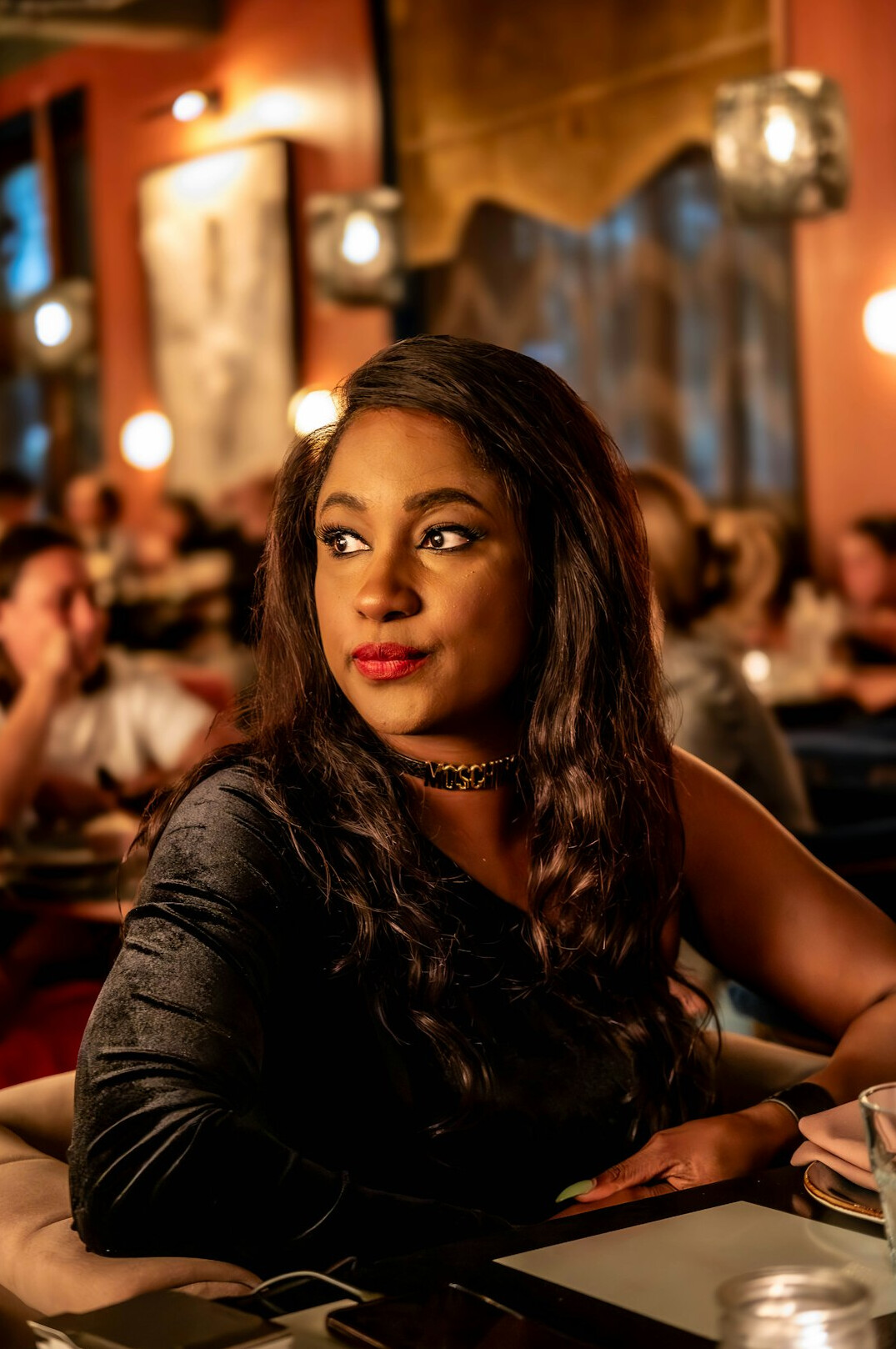 Portrait of a South Asian woman in a blazer, lighting designer